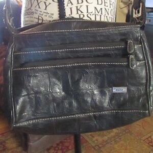 Koltov Black Crossbody Bag